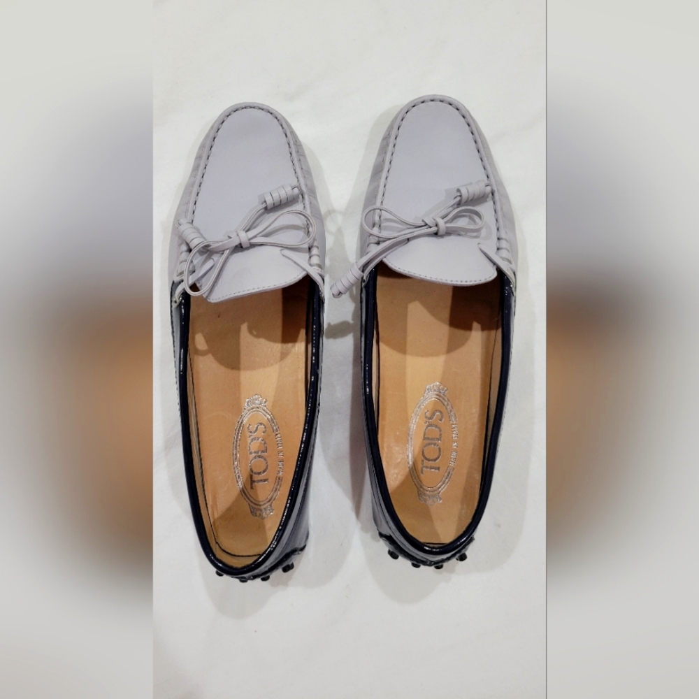 Tods Bicolor Drivers Sz 40.5
